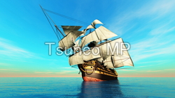CG illustrations sailing