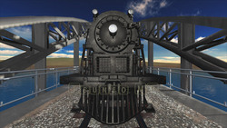 圖像 CG 蒸汽機車