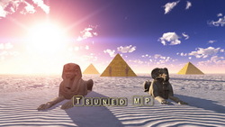 CG image pyramid