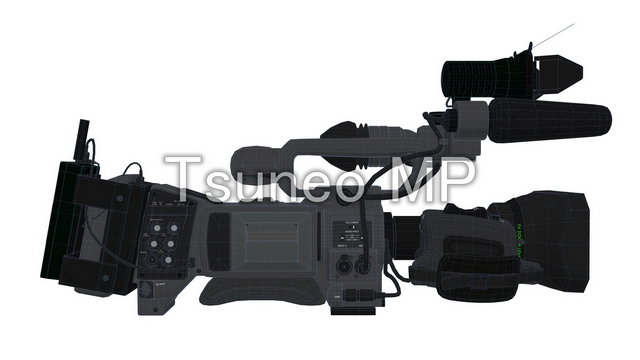 Illustration CG video camera