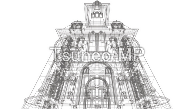 Illustration CG mansion