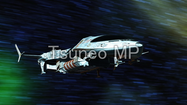 Illustration CG spacecraft
