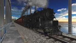 图像 CG 蒸汽机车