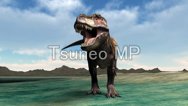 Illustration CG dinosaurs