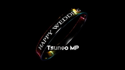 Image CG ring HAPPY WEDDING