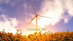Image CG propeller wind turbine