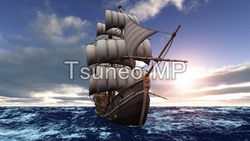 CG illustrations sailing