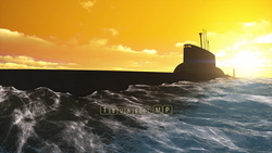 图像 CG 潜艇