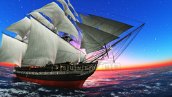 Image CG sailing Pirate