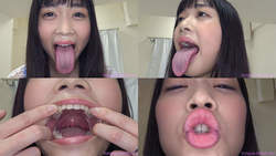 Suzu Yamai - Erotic Long Tongue and Mouth Showing