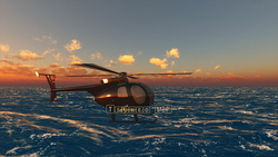 映像CG ヘリコプター