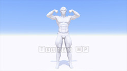 Image CG bodybuilding