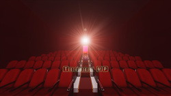 CG movie theater, video