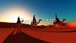 CG illustrations camel